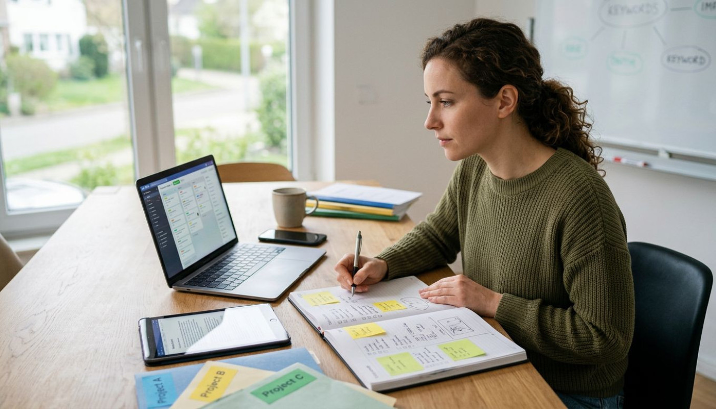 Comment jongler entre plusieurs projets sans perdre en efficacité ?